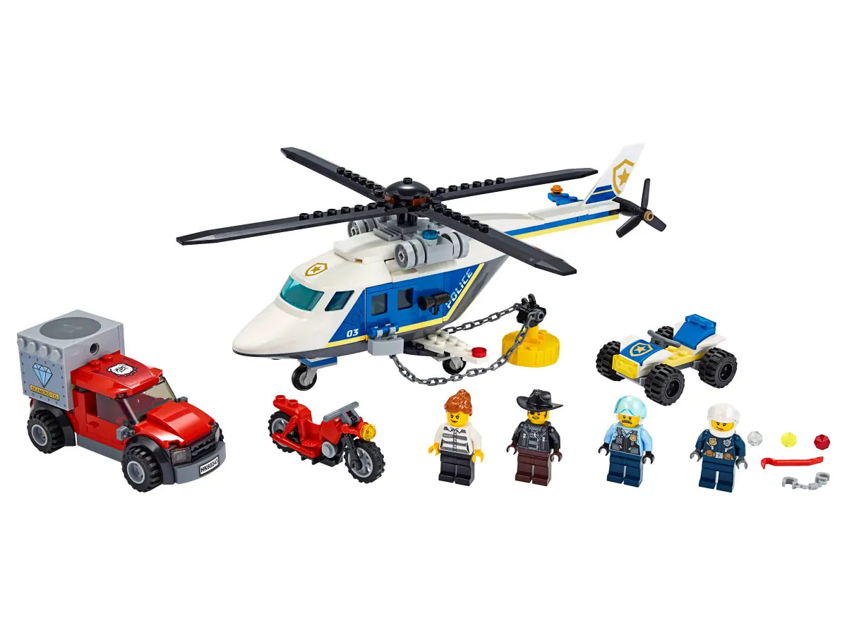 LEGO City 60243 Police Helicopter Chase