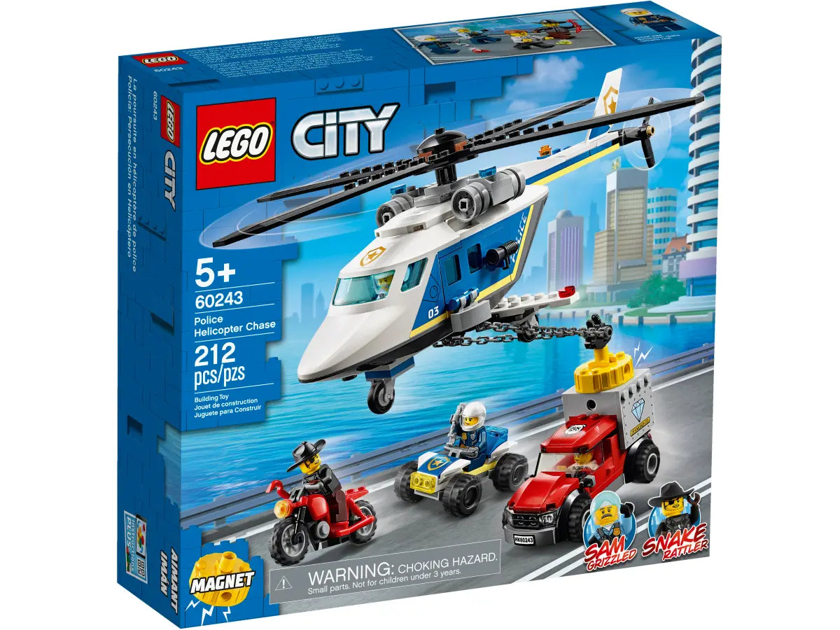 LEGO City 60243 Police Helicopter Chase