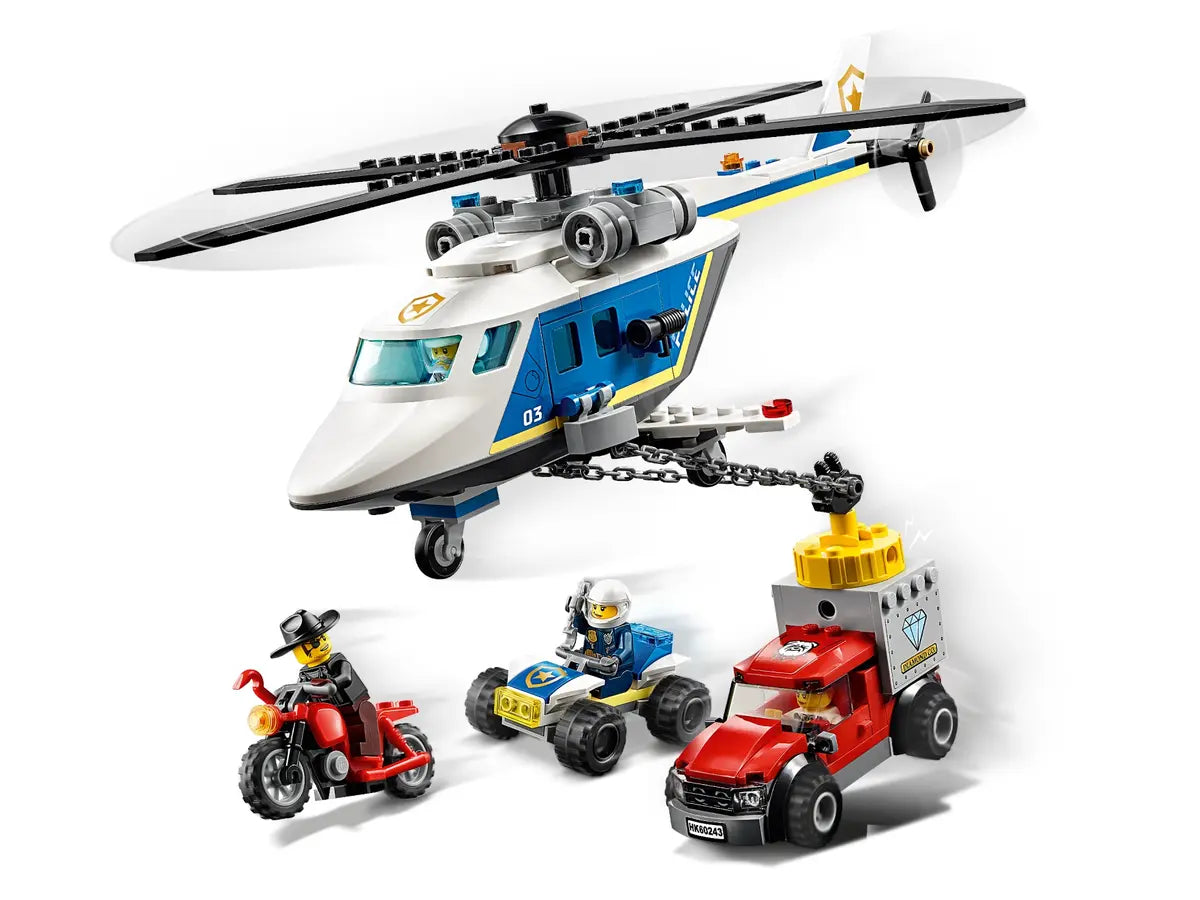 LEGO City 60243 Police Helicopter Chase