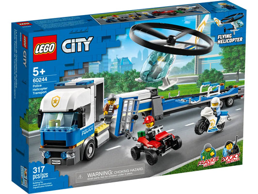 LEGO City 60244 Police Helicopter Transport