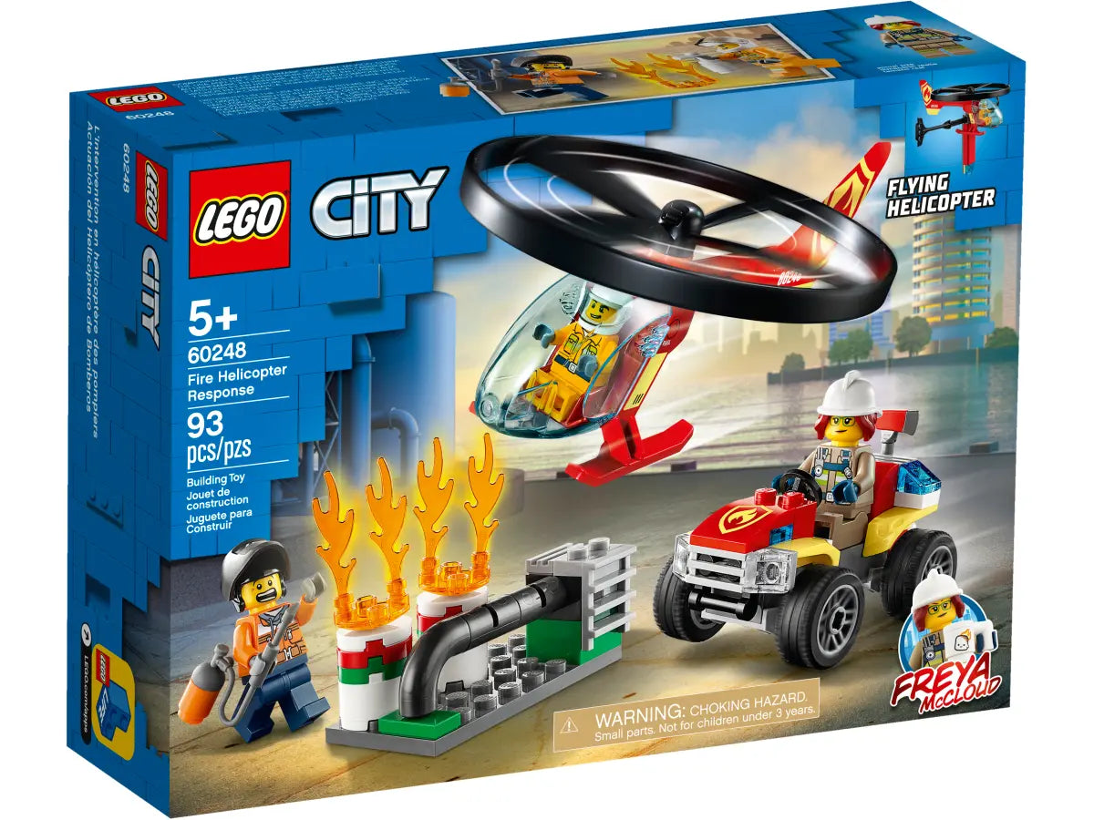 LEGO City 60248 Fire Helicopter Rescue