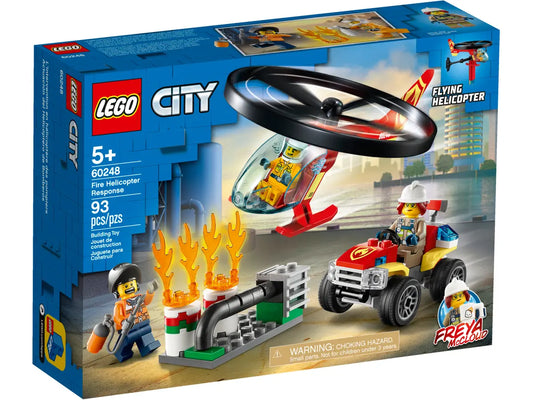 LEGO City 60248 Fire Helicopter Rescue