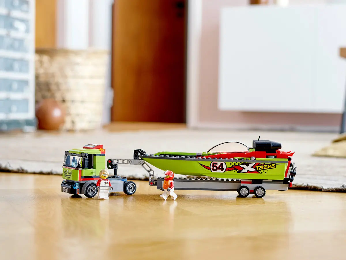 LEGO City 60254 Race Boat Transporter