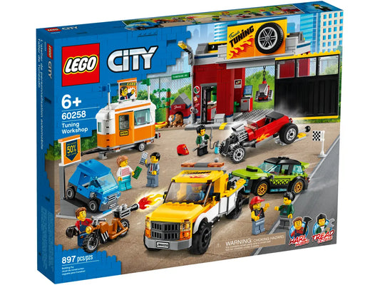 LEGO City 60258 Nitro Wheels: Tuning Workshop