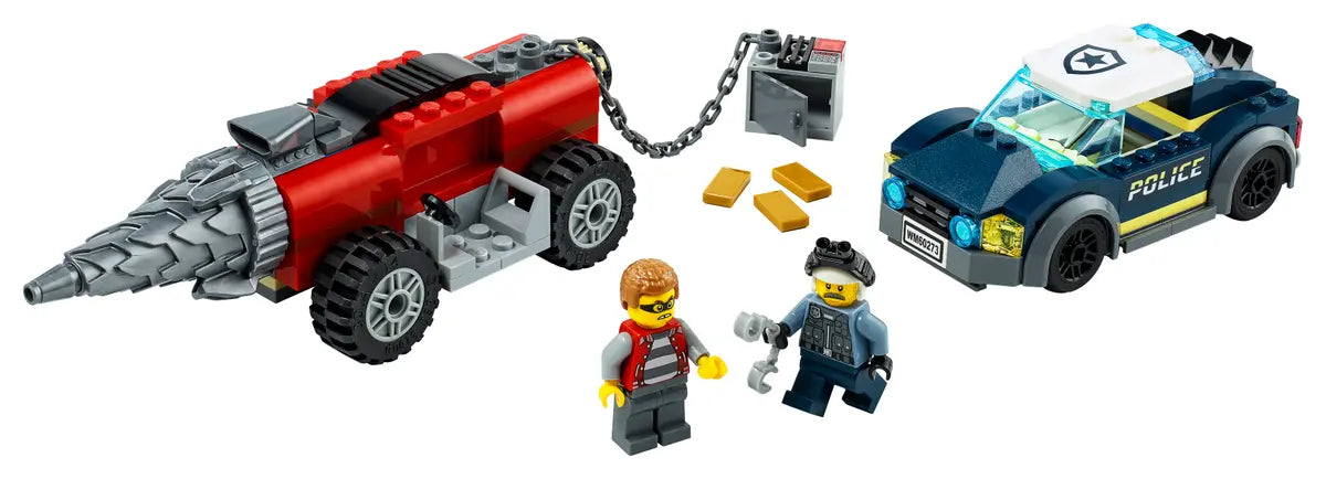 LEGO City 60273 Police Driller Chase