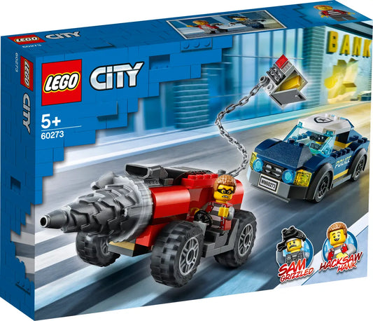 LEGO City 60273 Police Driller Chase