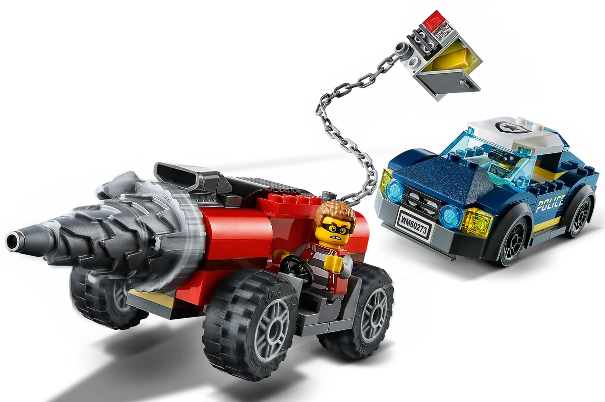 LEGO City 60273 Police Driller Chase