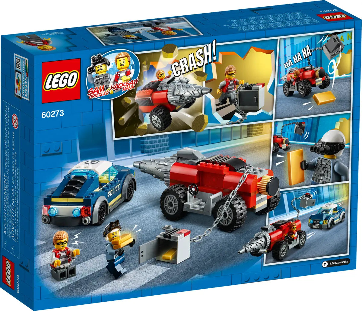 LEGO City 60273 Police Driller Chase