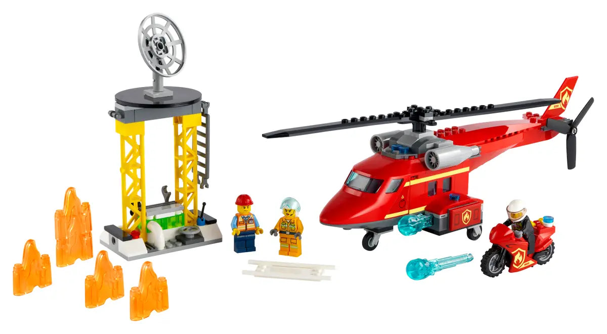 LEGO City 60281 Fire Helicopter Rescue