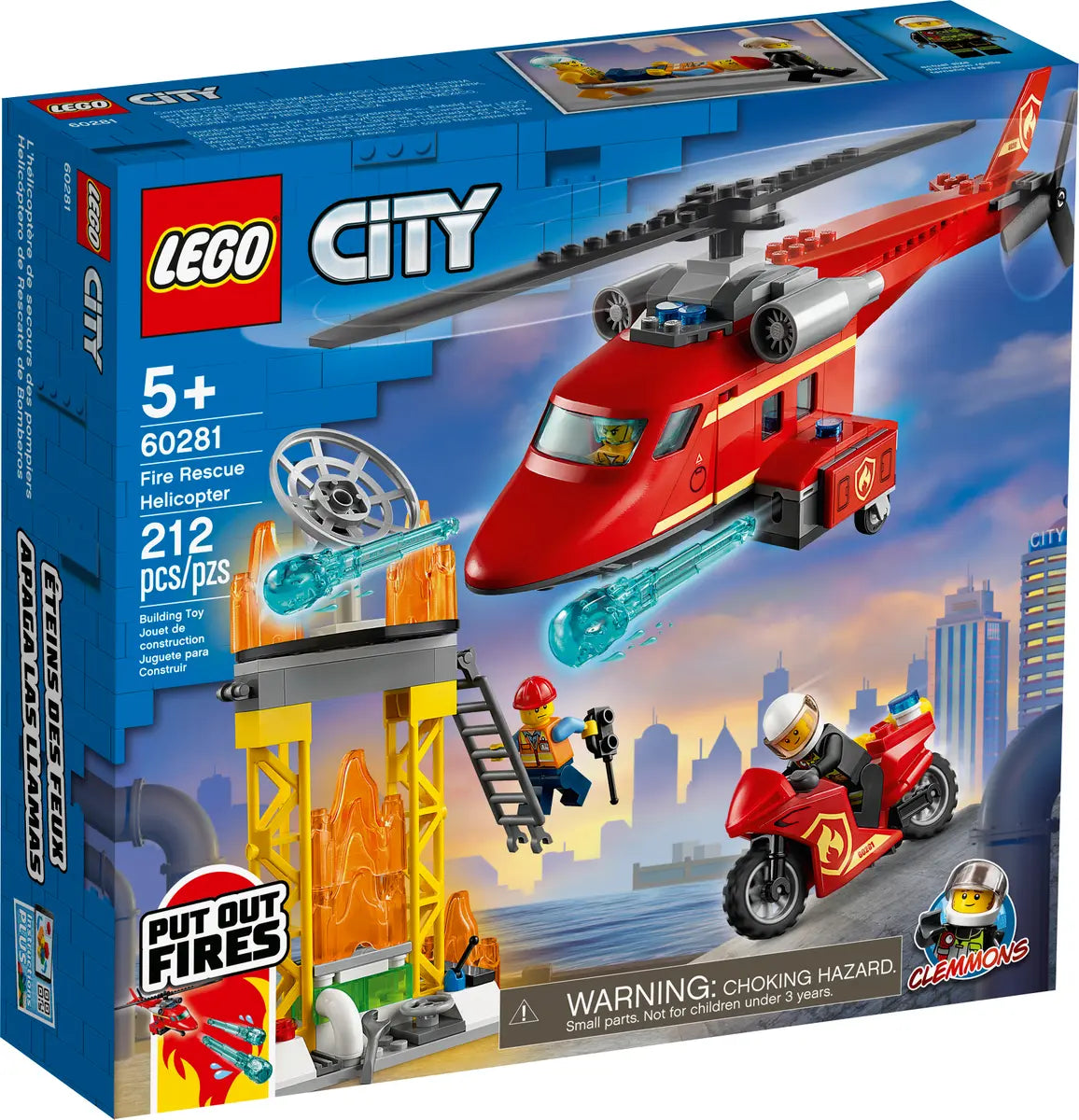 LEGO City 60281 Fire Helicopter Rescue