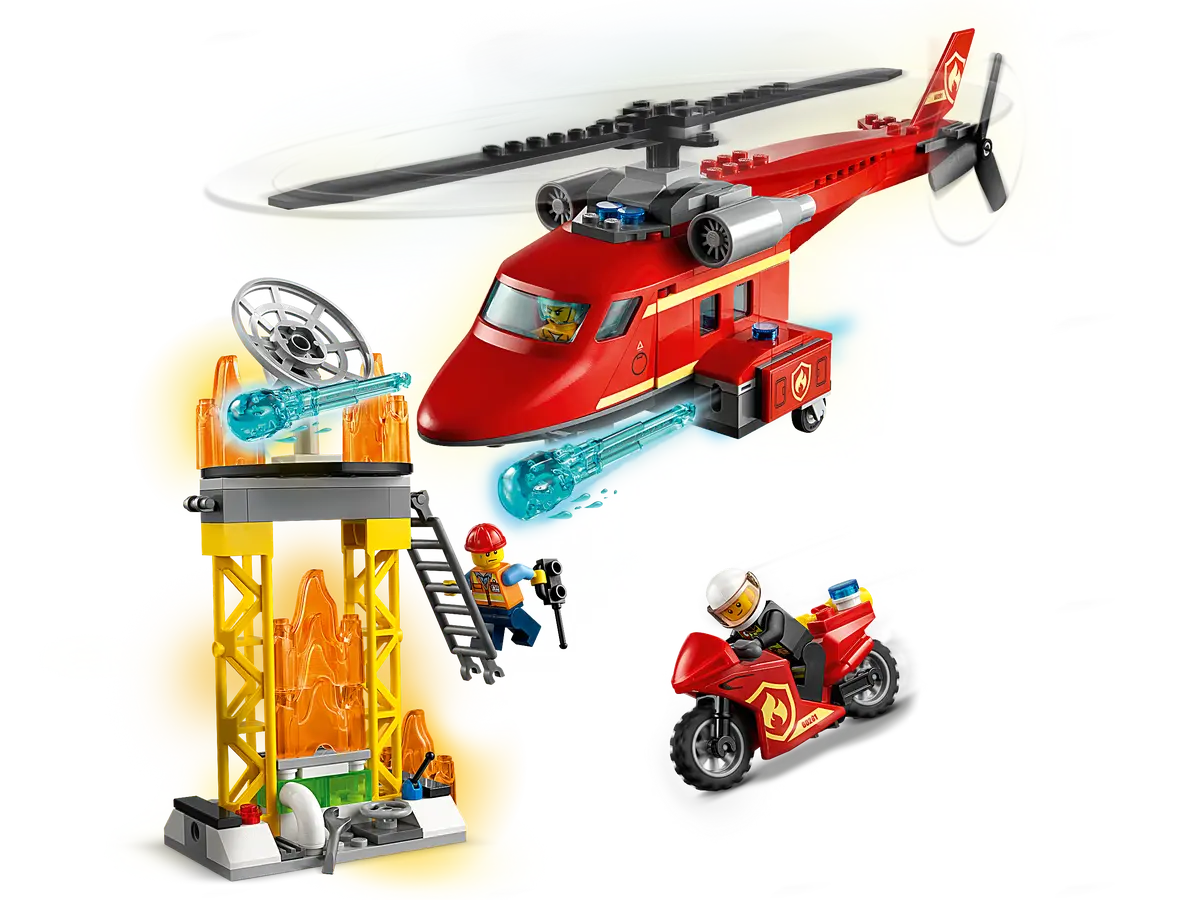 LEGO City 60281 Fire Helicopter Rescue