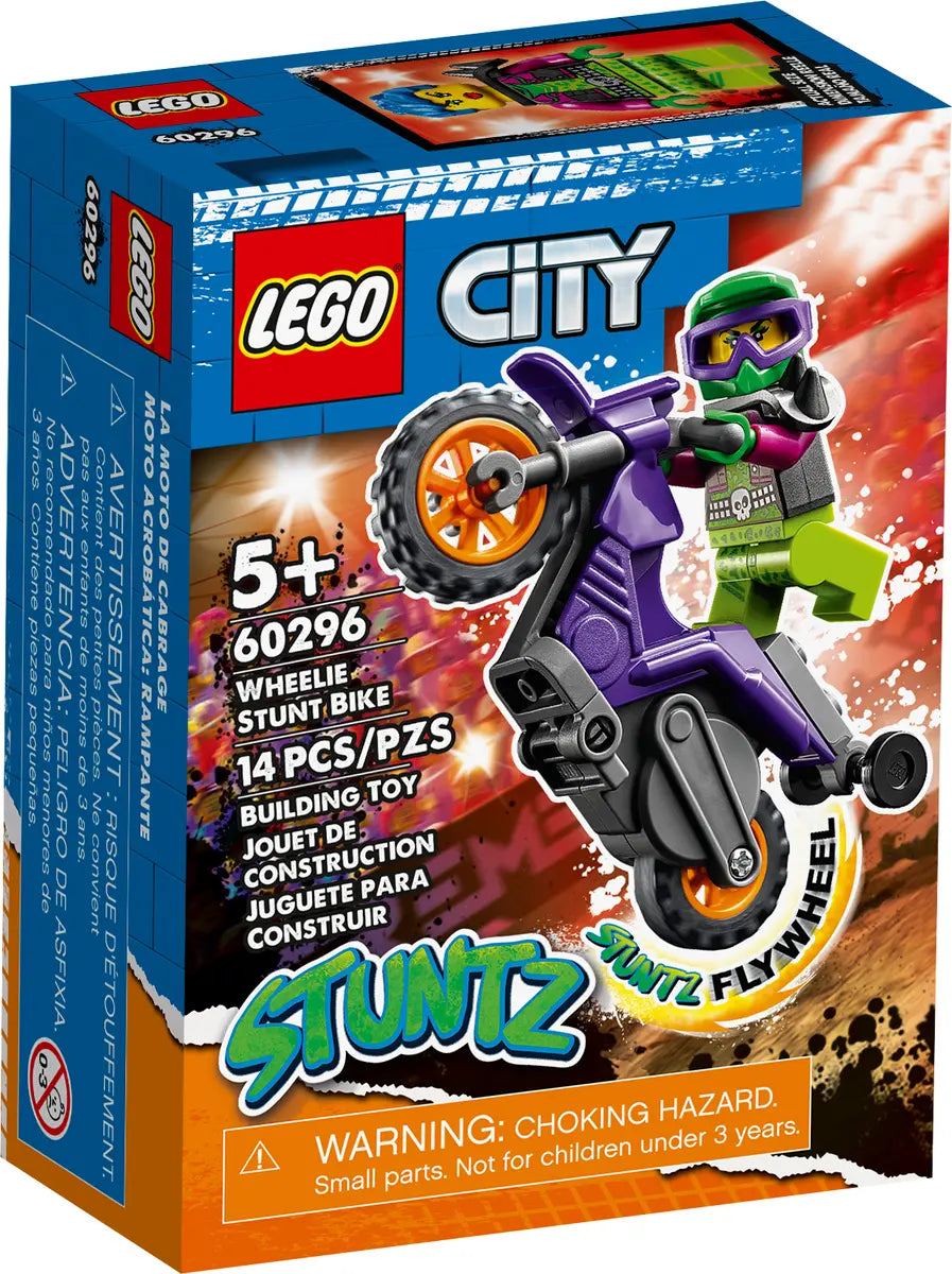 دراجة LEGO City 60296 ذات العجلات 