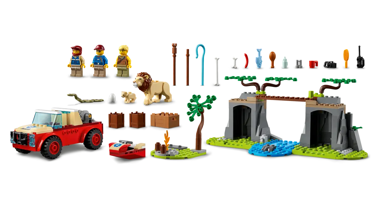 LEGO City 60301 Wildlife Rescue Off-Roader
