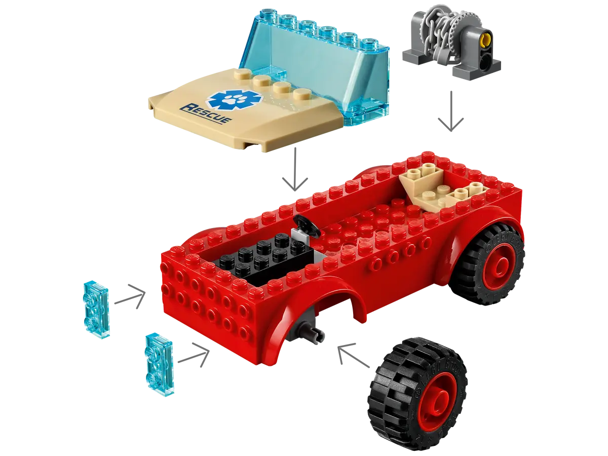 LEGO City 60301 Wildlife Rescue Off-Roader