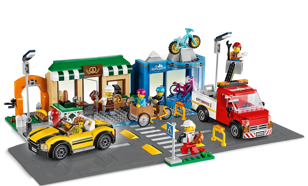 شارع التسوق LEGO City 60306 