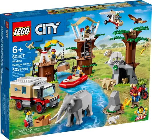 LEGO City 60307 Wildlife Rescue Camp