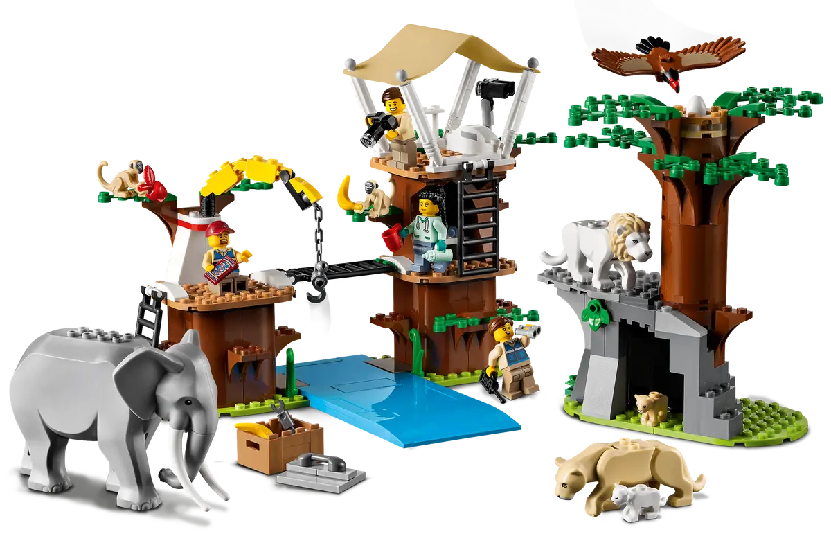 LEGO City 60307 Wildlife Rescue Camp