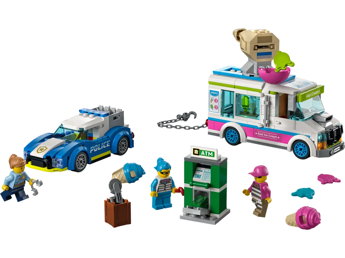 LEGO City 60314 Ice Cream Truck Police Chase