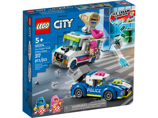 LEGO City 60314 Ice Cream Truck Police Chase
