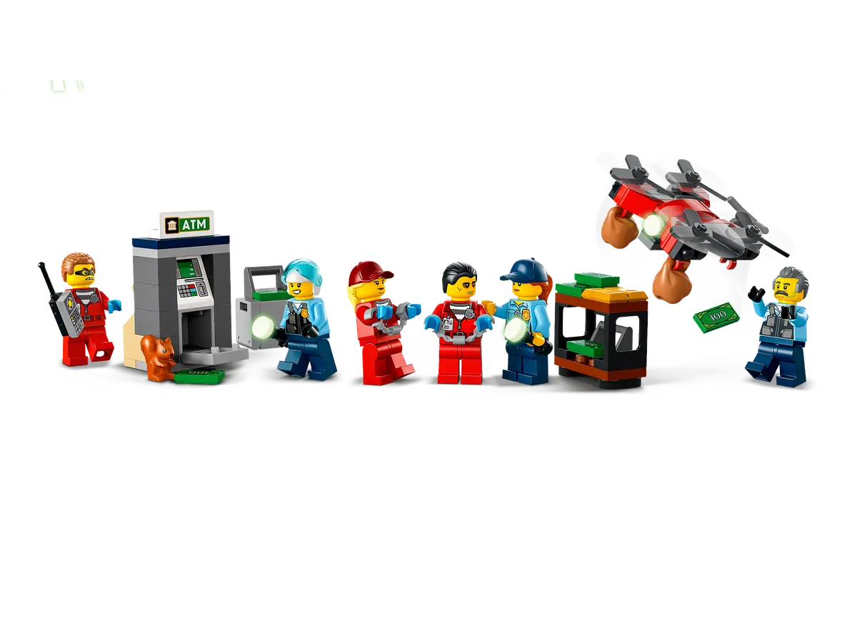 LEGO City 60317 City Bank Police Chase