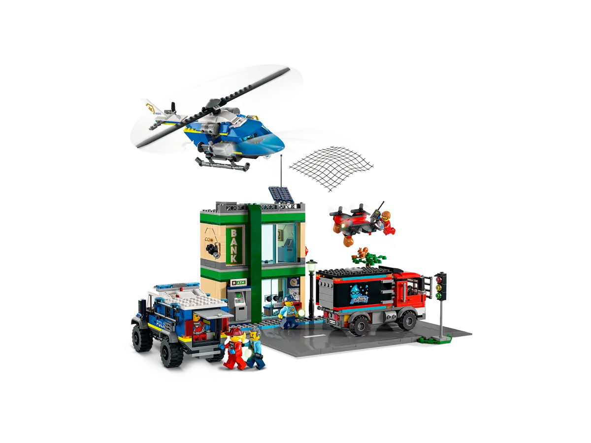 LEGO City 60317 City Bank Police Chase