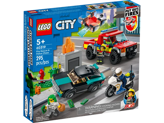 LEGO City 60319 Fire Rescue & Police Chase