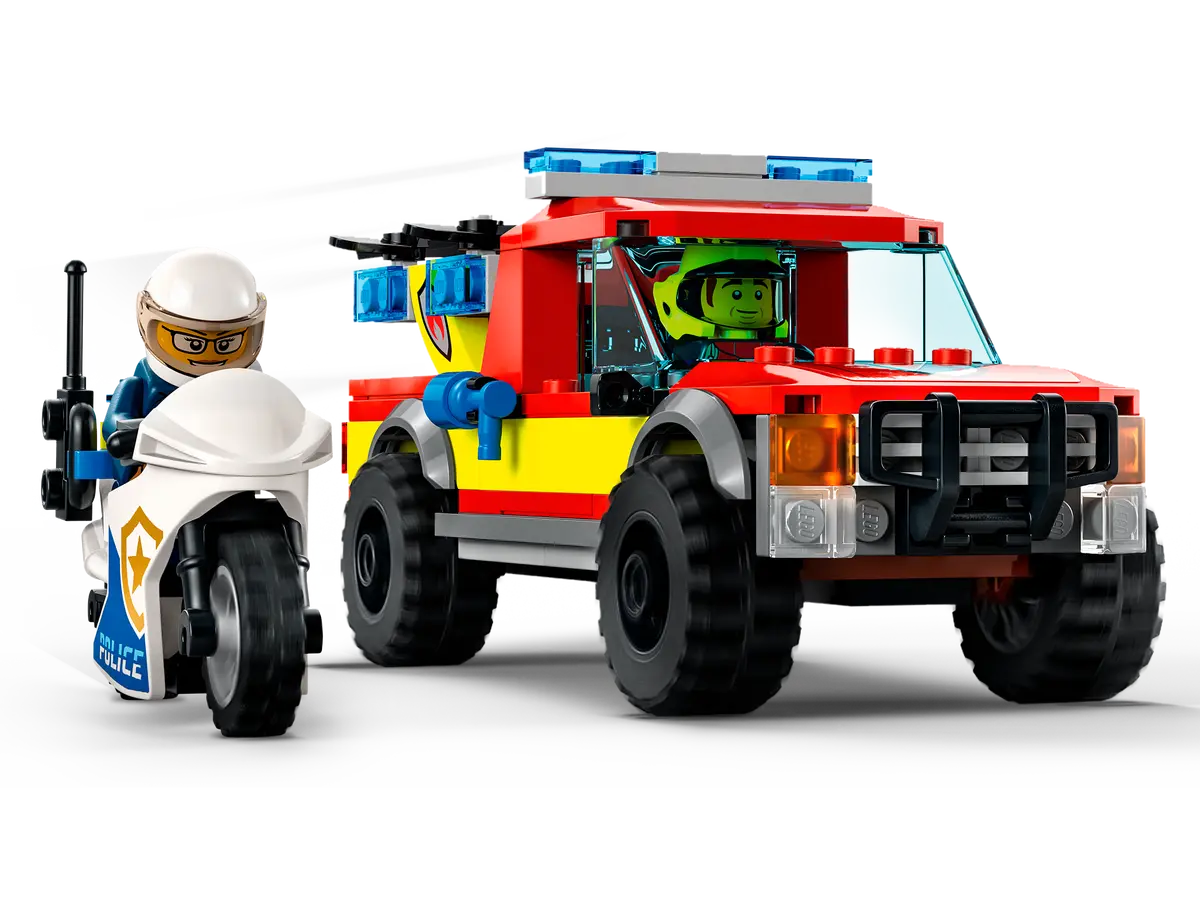 LEGO City 60319 Fire Rescue & Police Chase