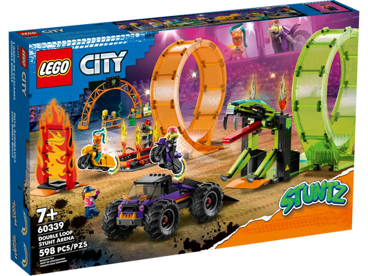 LEGO City 60339 Double Loop Stunt Arena