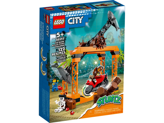 LEGO City 60342 The Shark Attack Stunt Challenge