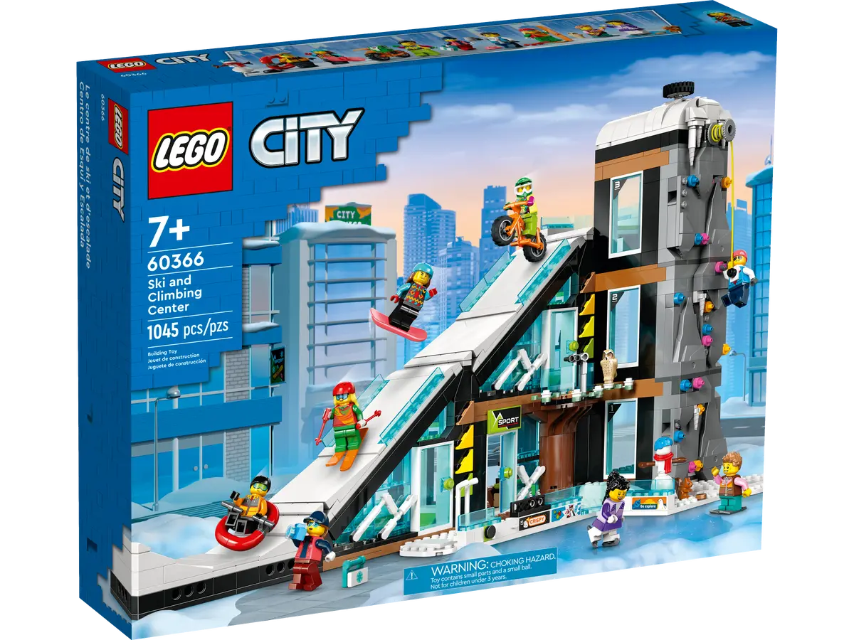 LEGO City 60366 Ski and Climbing Center