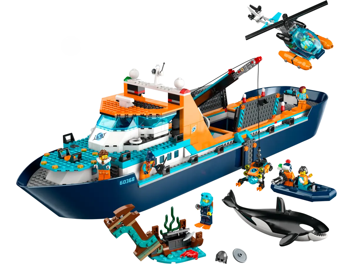 LEGO City 60368 Arctic Explorer Ship
