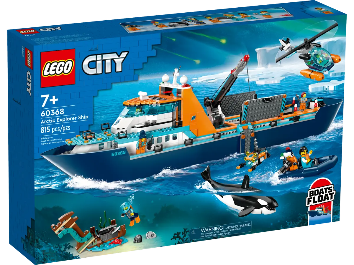 LEGO City 60368 Arctic Explorer Ship