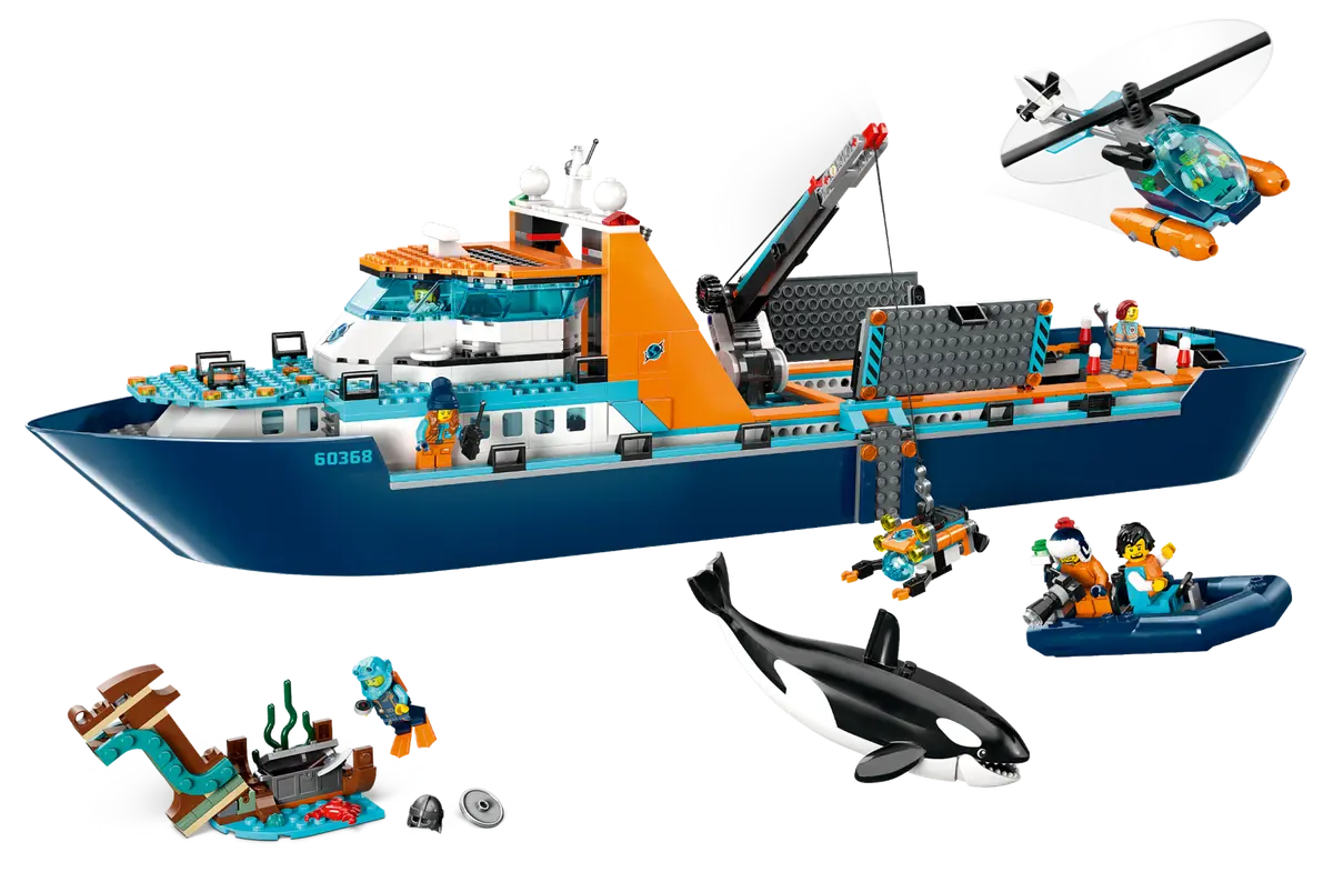 LEGO City 60368 Arctic Explorer Ship