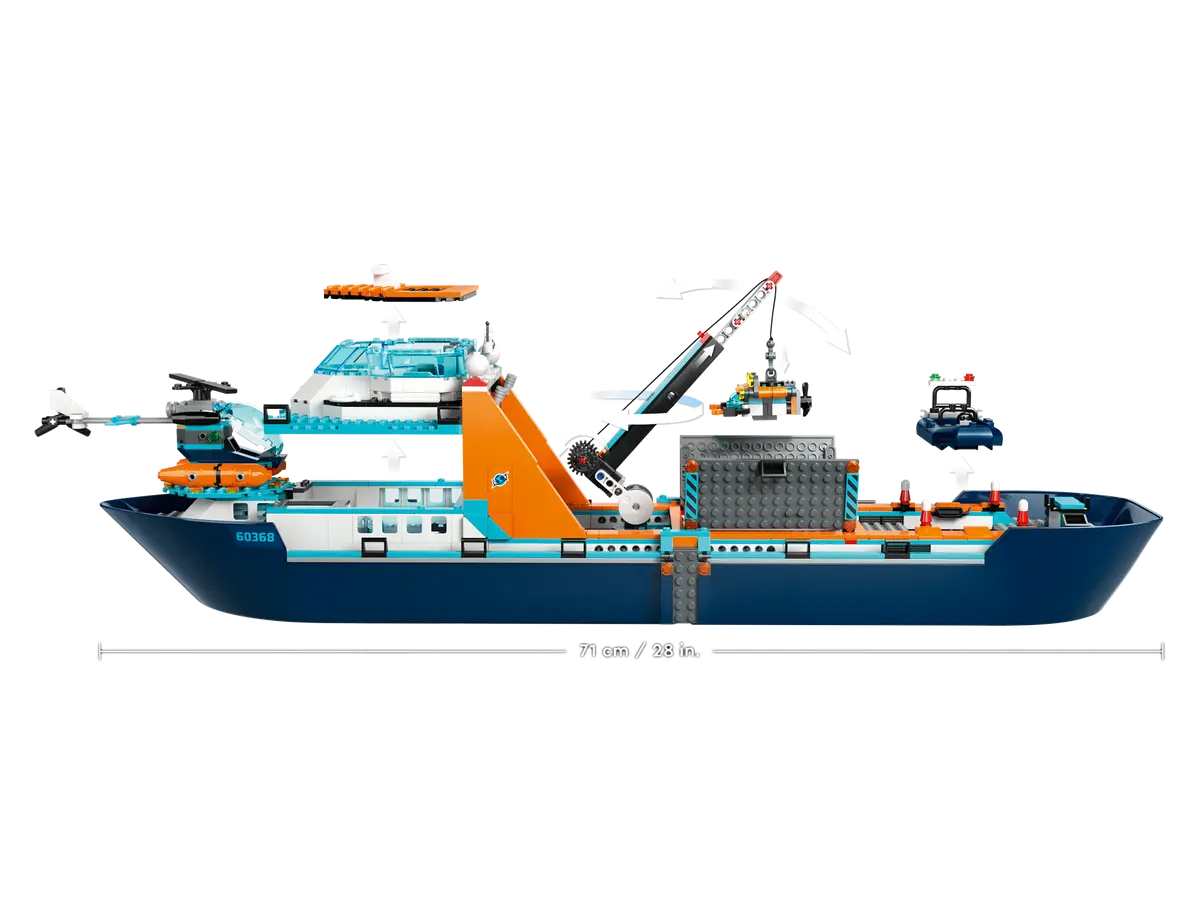 LEGO City 60368 Arctic Explorer Ship