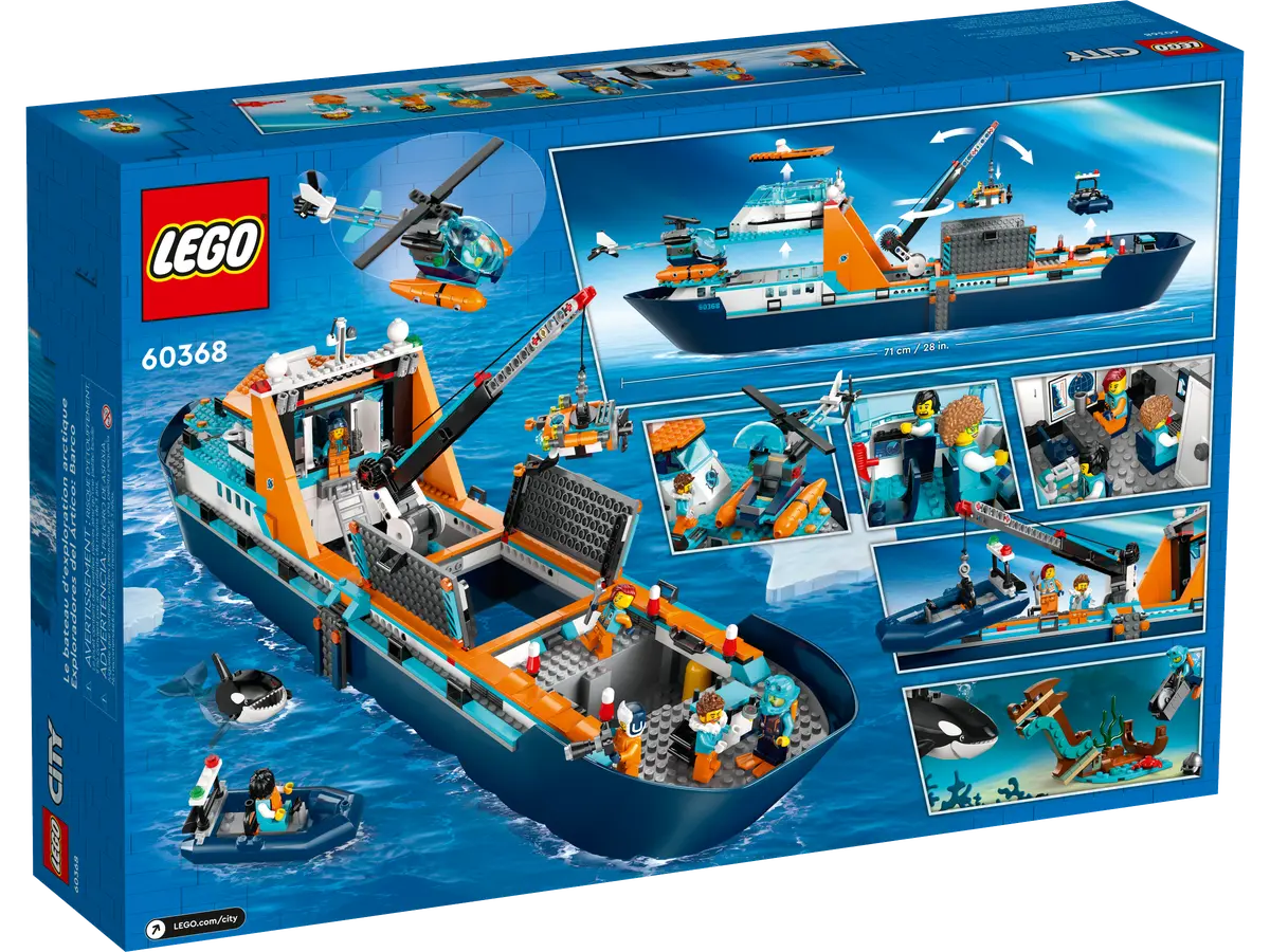 LEGO City 60368 Arctic Explorer Ship
