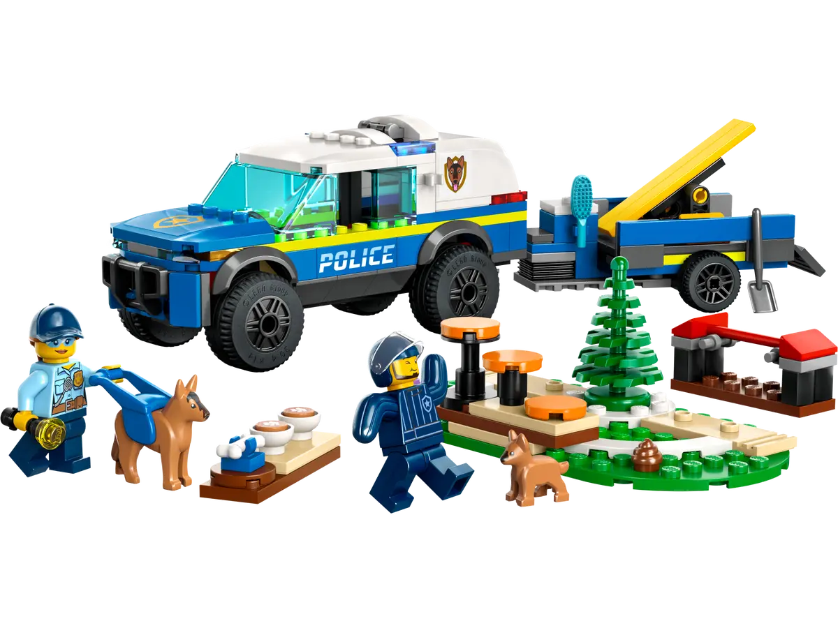 LEGO City 60369 Police Dog Training