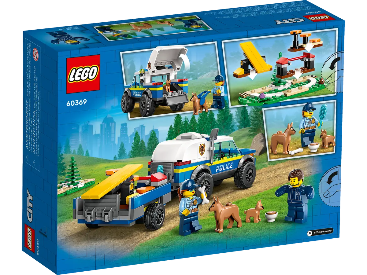 LEGO City 60369 Police Dog Training