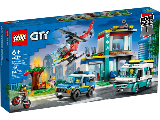 LEGO City 60371 Emergency Vehicles HQ