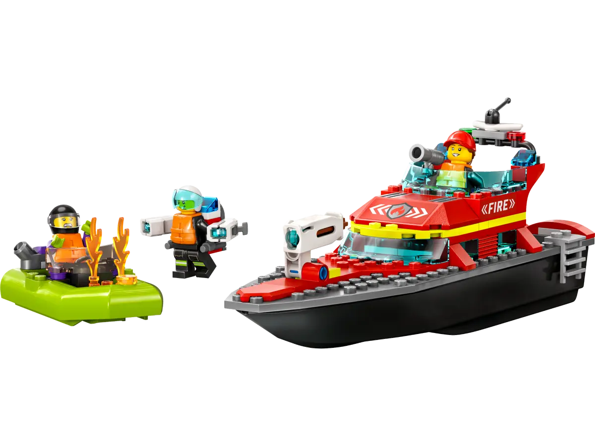 LEGO City 60373 Fire Rescue Boat