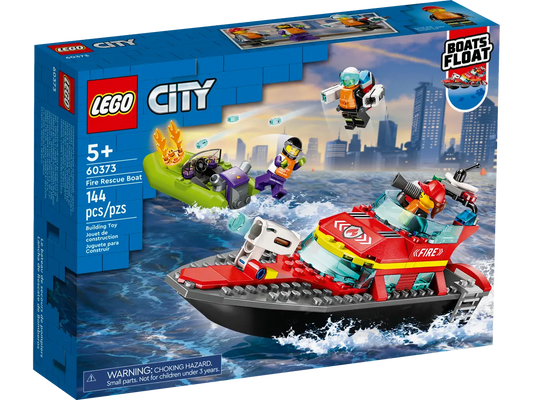 LEGO City 60373 Fire Rescue Boat