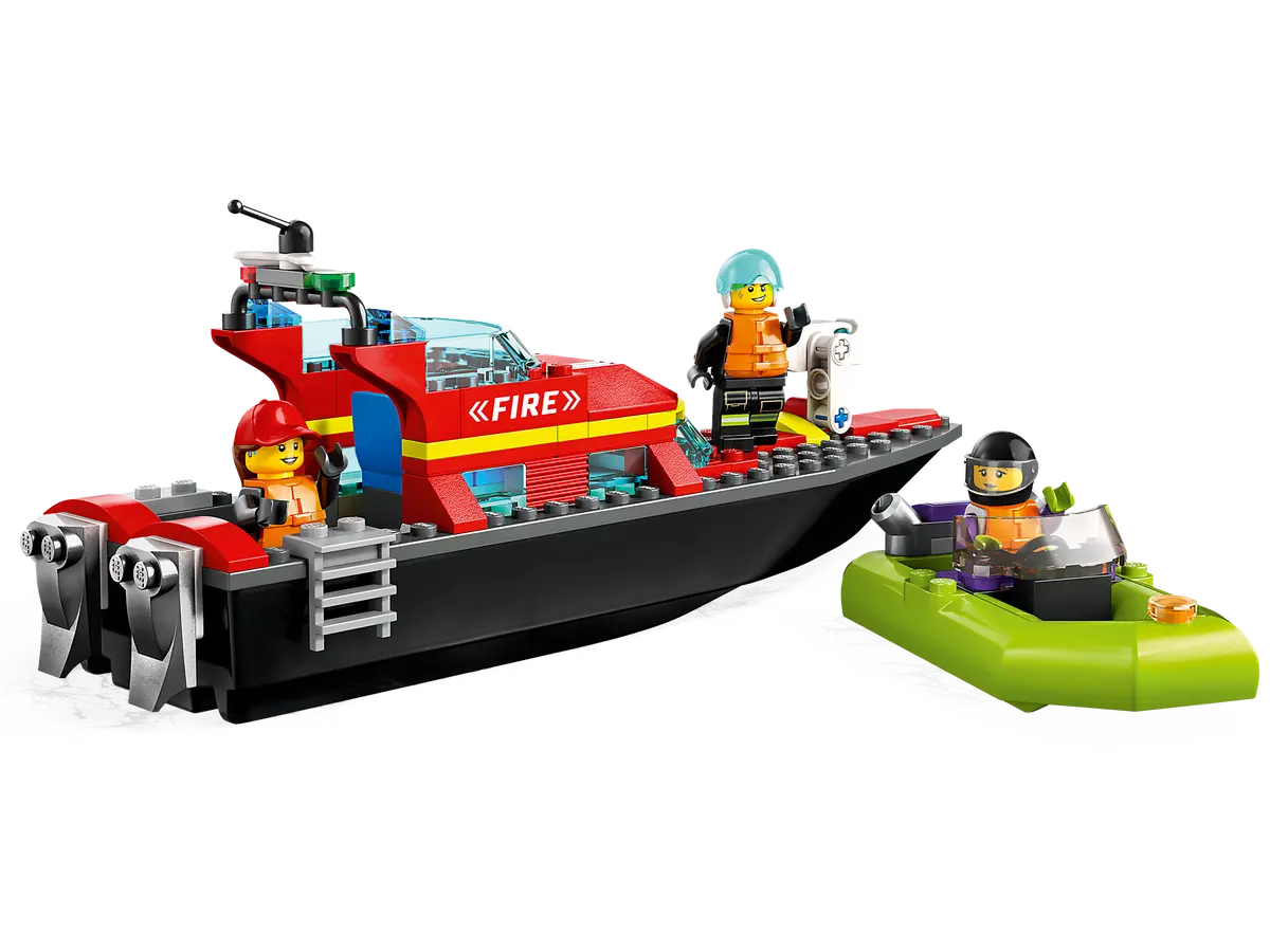 LEGO City 60373 Fire Rescue Boat