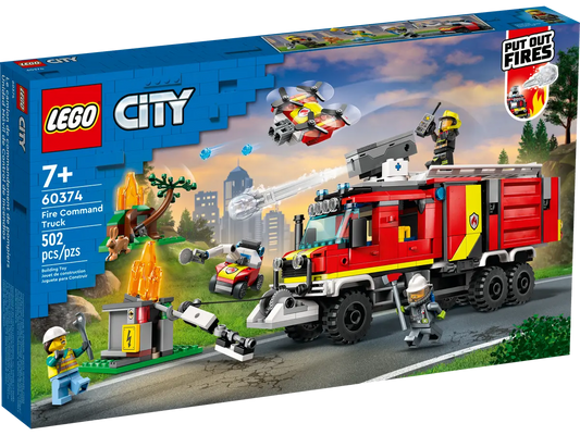 LEGO City 60374 City Fire Command Truck