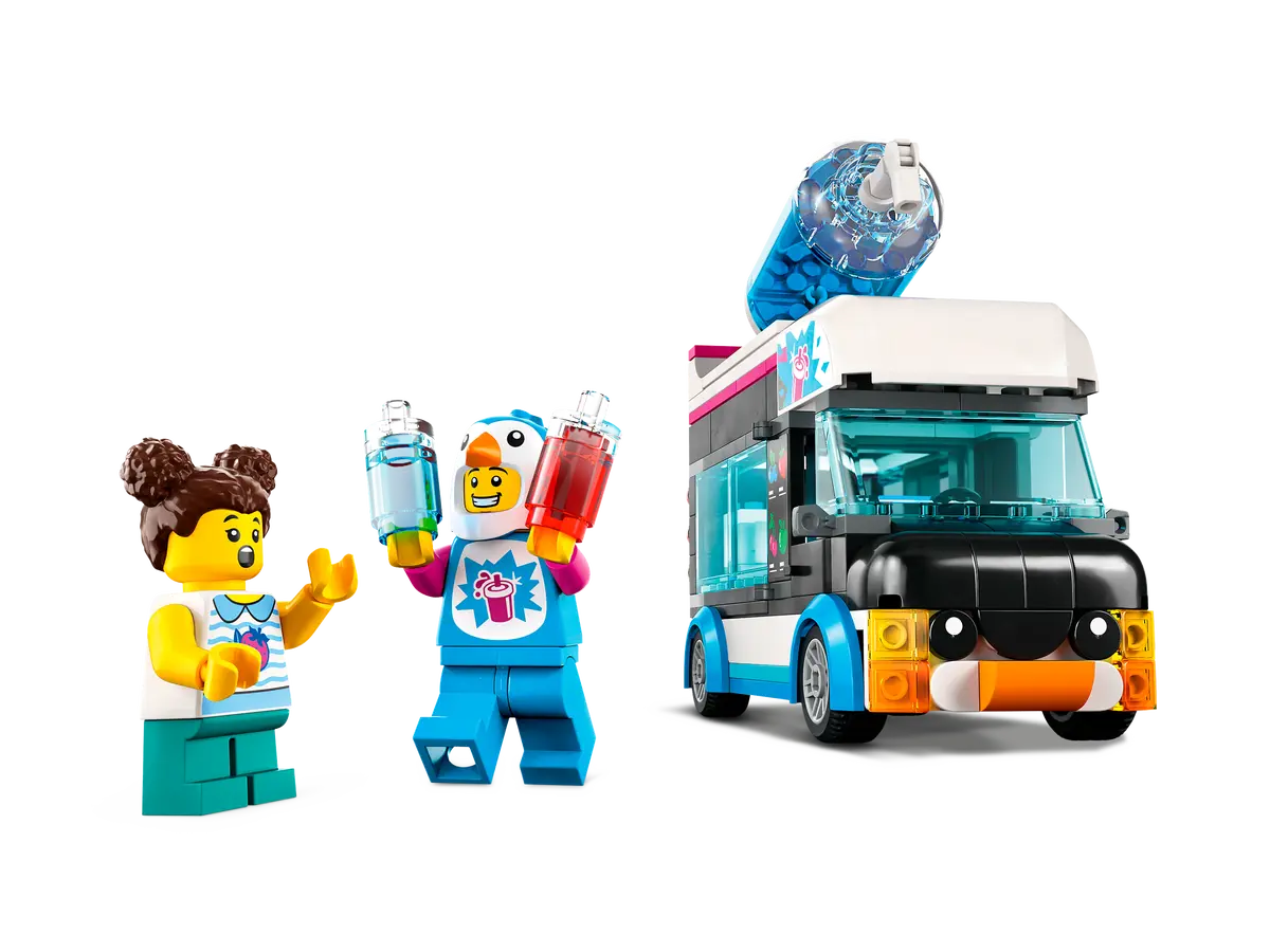 LEGO City 60384 Penguin Slushy Van