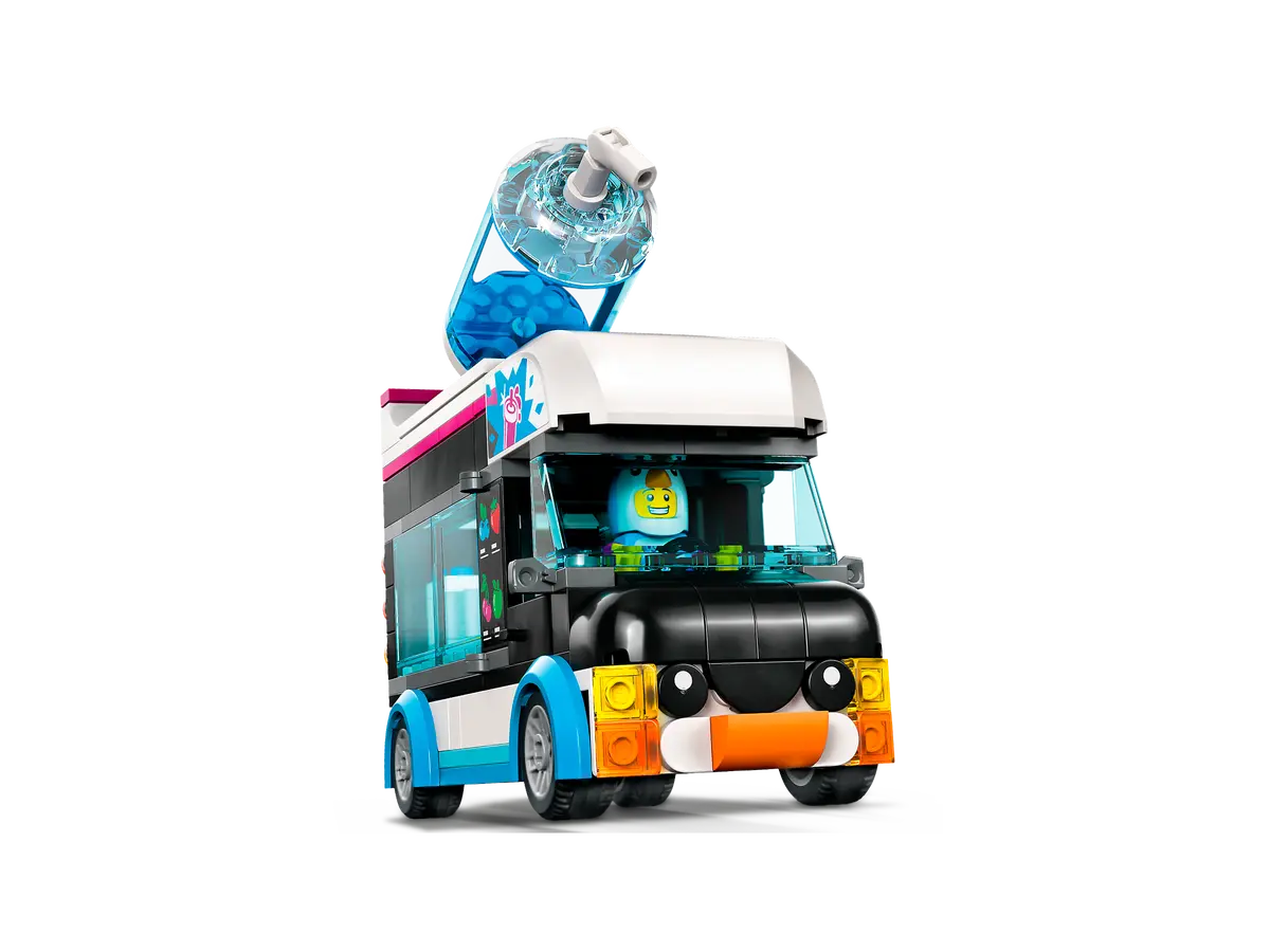 LEGO City 60384 Penguin Slushy Van