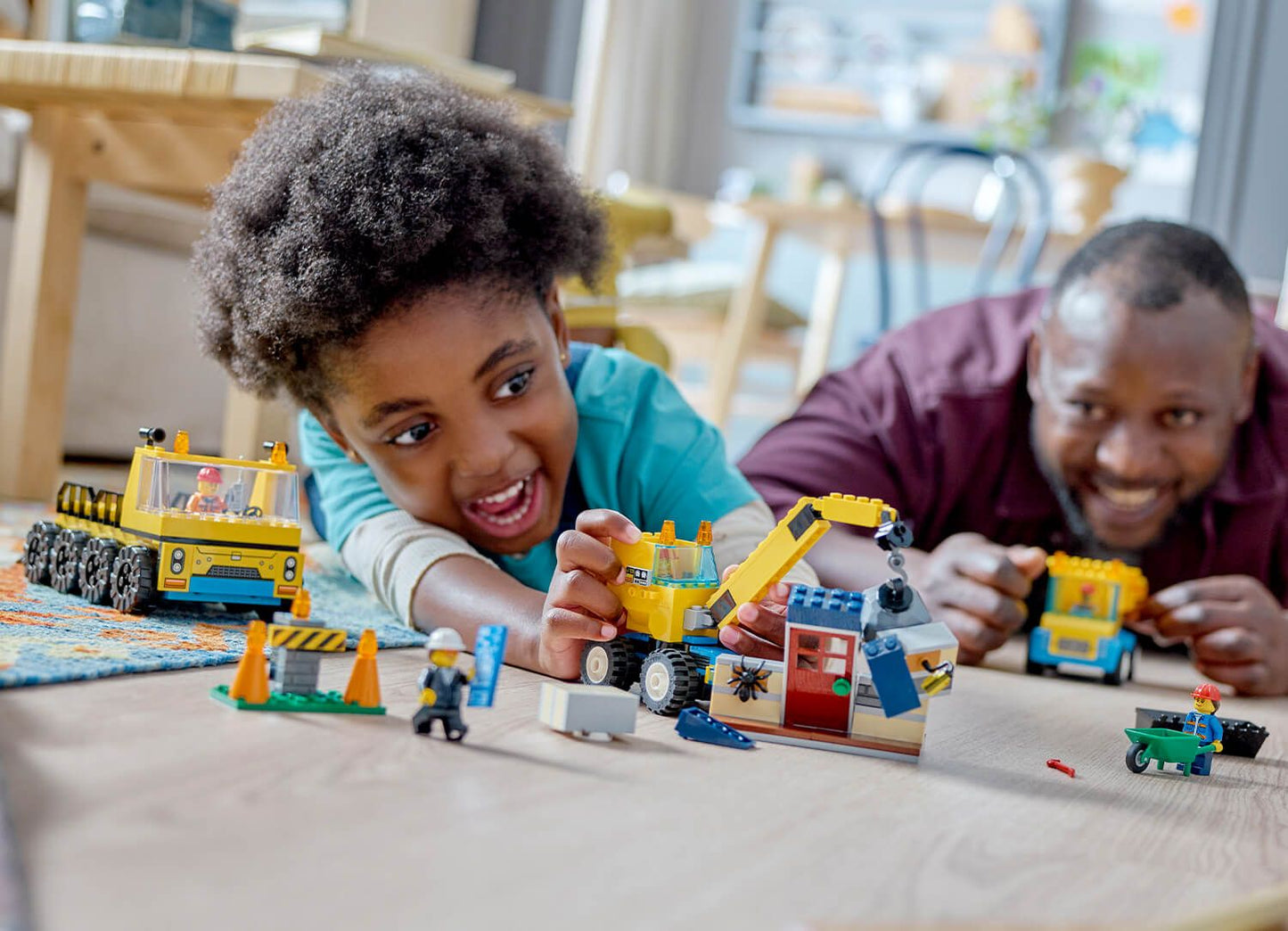 LEGO City 60391 Construction Trucks and Wrecking Ball Crane