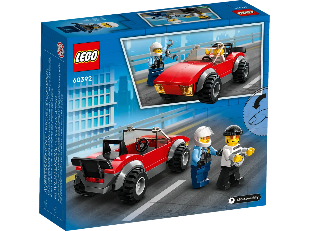 LEGO City 60392 Police Bike Car Chase