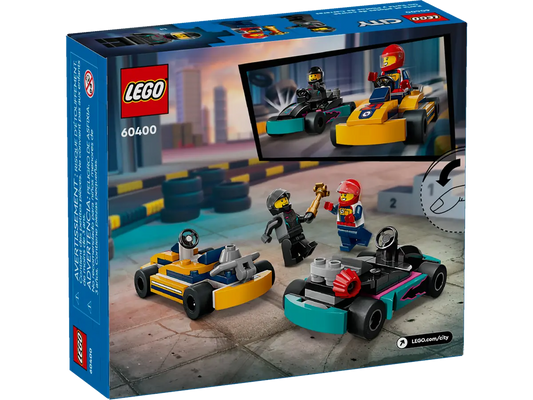 LEGO City 60400 Go-Karts and Race Drivers