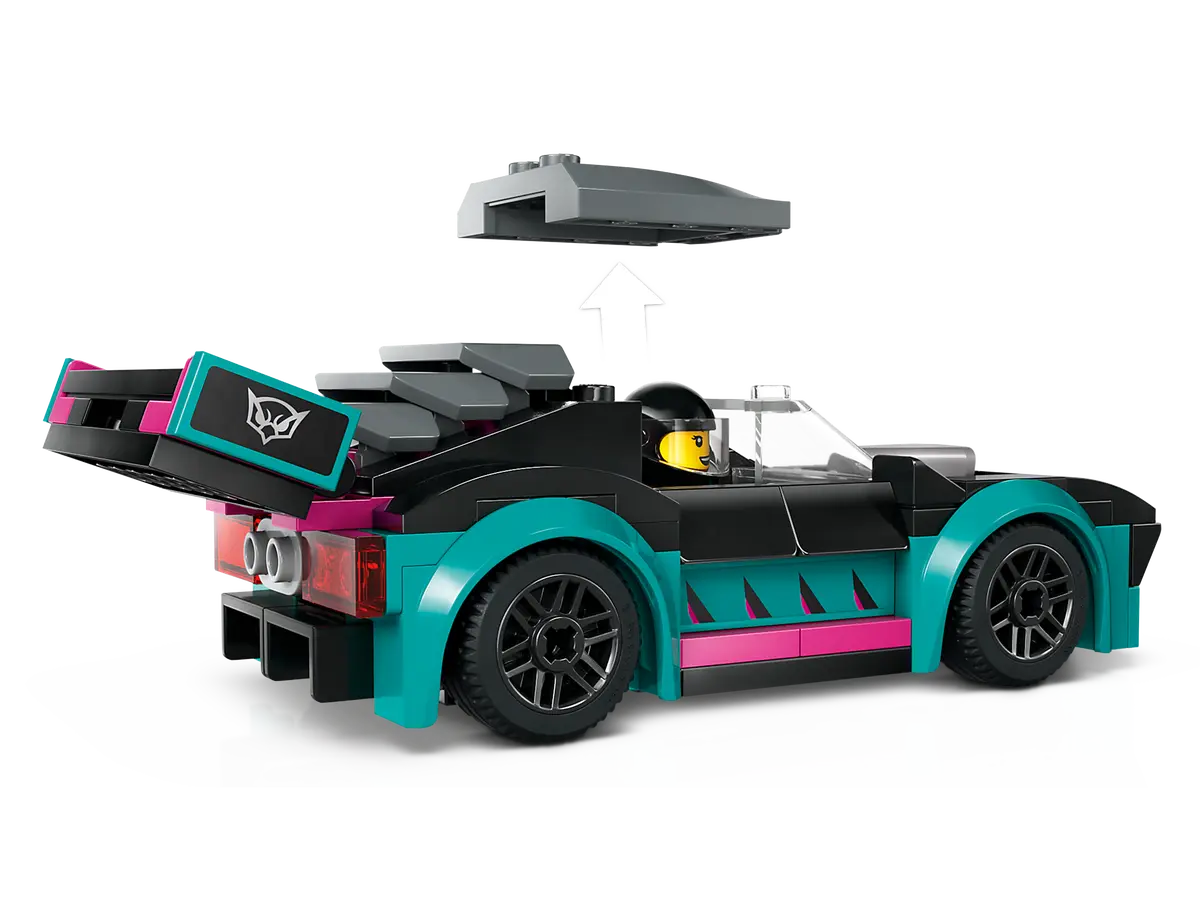 LEGO City 60406 Race Car and Car Carrier Truck
