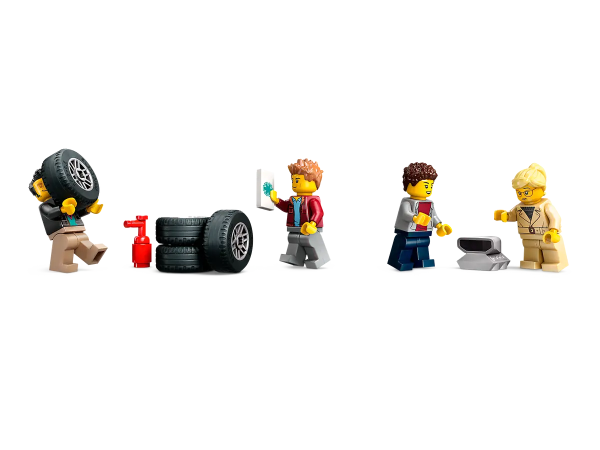 LEGO City 60408 Car Transporter Truck with Sports Cars