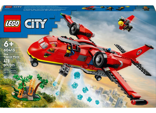 LEGO City 60413 Fire Rescue Plane
